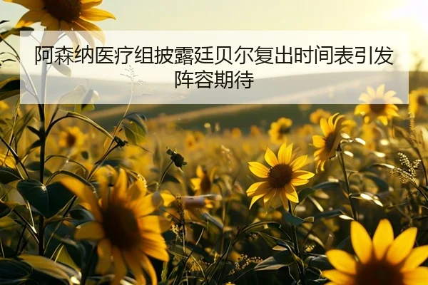 阿森纳医疗组披露廷贝尔复出时间表引发阵容期待